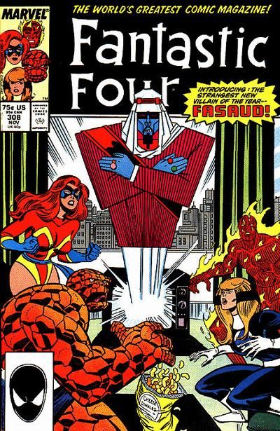 Fantastic Four, Vol. 1 #308A Direct Edition
