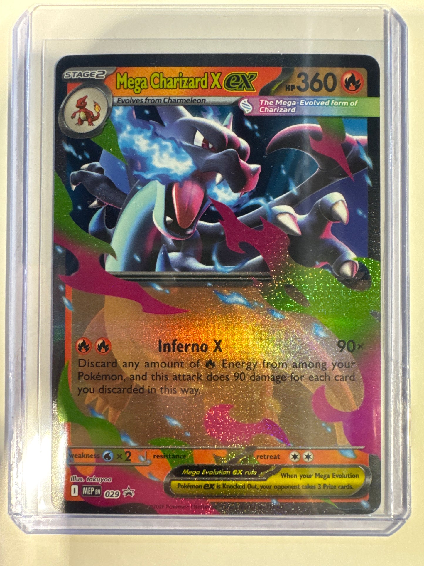 Mega Charizard X ex 029 promo