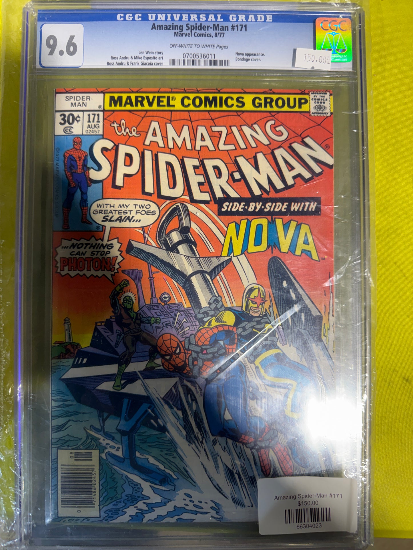 Amazing Spider-man #171 CGC 9.6