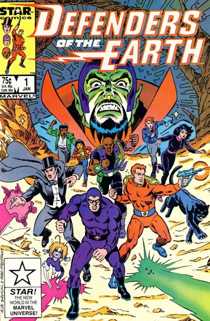 Defenders of the Earth #1 Alex Saviuk Regular