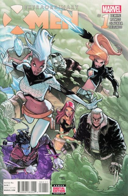 Extraordinary X-Men, Vol. 1 #1A Regular Humberto Ramos Cover