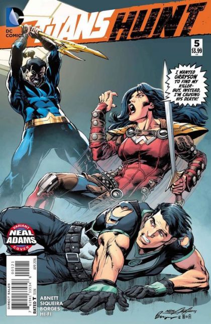 Titans: Hunt #5B Neal Adams Variant Cover