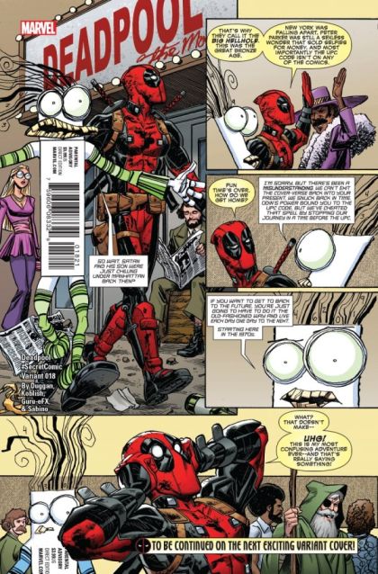 Deadpool, Vol. 5 #18B Koblish Secret Comic Variant