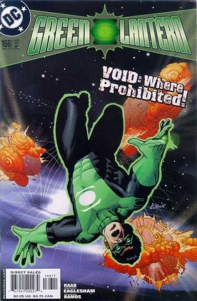 Green Lantern, Vol. 3 #166A Direct Edition