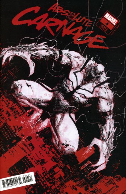 Absolute Carnage #4D Gerardo Zaffino Incentive Codex Variant (1:25)
