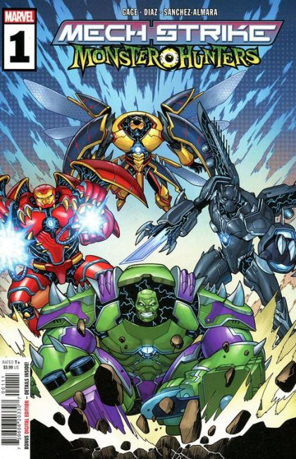Mech Strike: Monster Hunters #1A Regular Pere Perez Cover