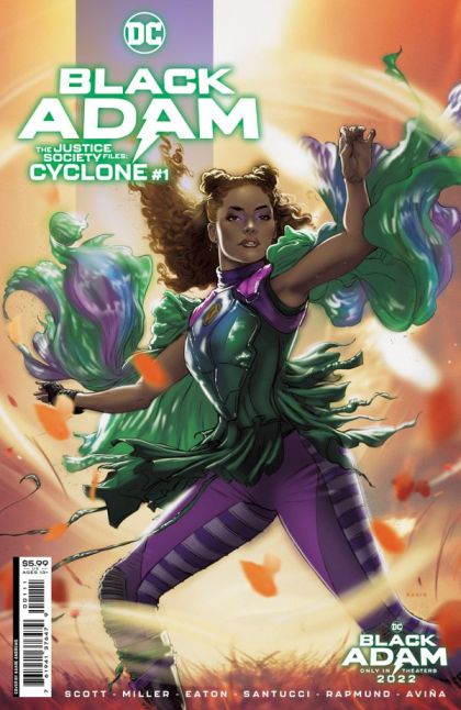 Black Adam: The Justice Society Files - Cyclone #1A Kaare Andrews Cover