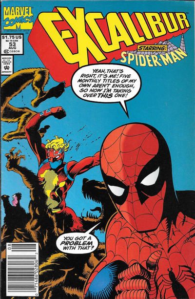 Excalibur, Vol. 1 #53B Newsstand Edition