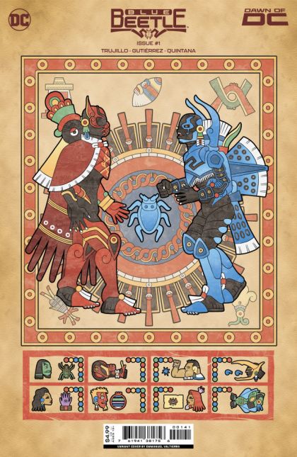 Blue Beetle, Vol. 11 #1D Emmanuel Valtierra Variant