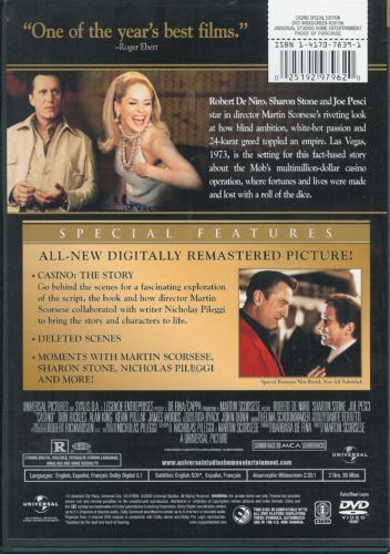 Casino (1995) Special Edition - DVD