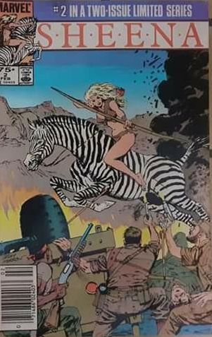 Sheena (Marvel) #2B Newsstand Edition