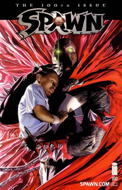 Spawn #100E Alex Ross Variant