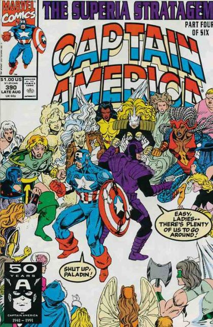 Captain America, Vol. 1 #390A Direct Edition