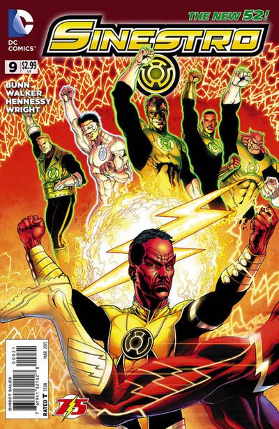 Sinestro #9B Flash 75th Anniversary