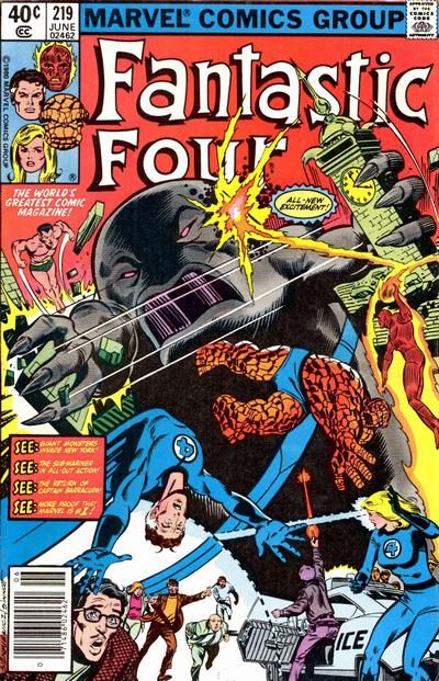 Fantastic Four, Vol. 1 #219B Newsstand Edition