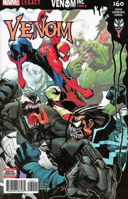 Venom, Vol. 3 #160A Regular Gerardo Sandoval Cover