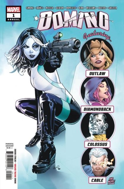 Domino, Vol. 3 Annual #1A Regular Greg Land Cover
