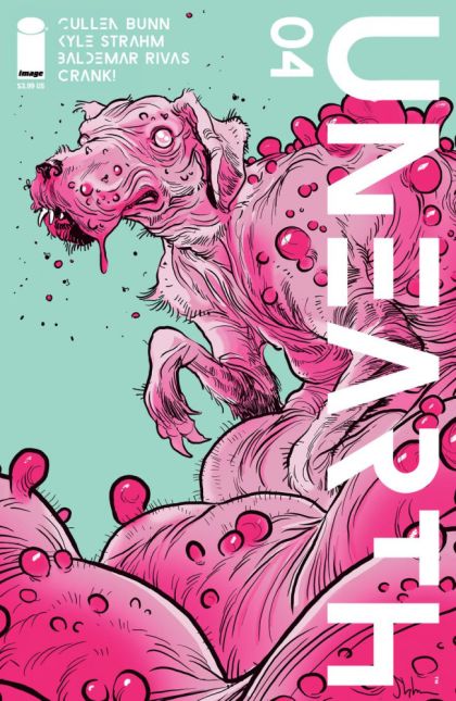 Unearth #4B Kyle Strahm Cover