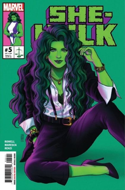 She-Hulk, Vol. 5 #5A Jen Bartel Regular