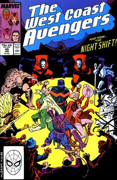 The West Coast Avengers, Vol. 2 #40A Direct Edition