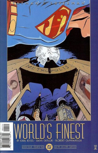 Batman and Superman: World's Finest, Vol. 1 #4A Direct Edition