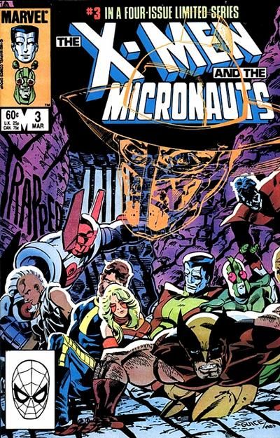 The X-Men and the Micronauts #3A Direct Edition