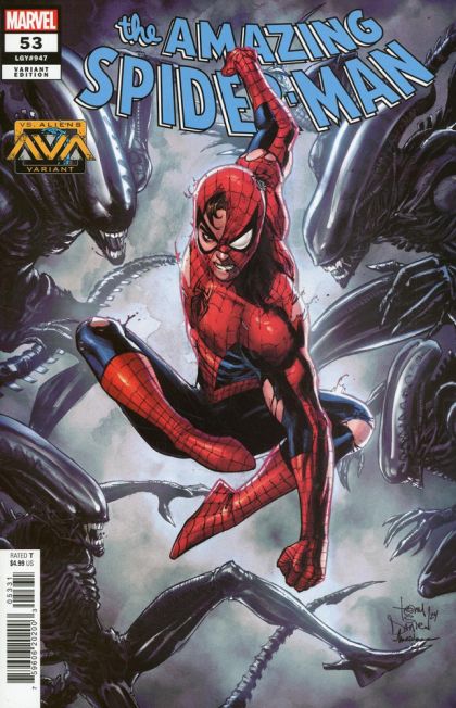 The Amazing Spider-Man, Vol. 6 #53C Tony S. Daniel Marvel vs. Alien Variant