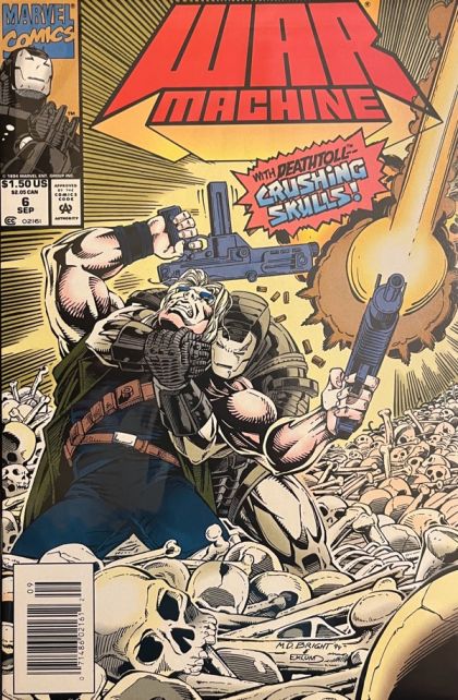 War Machine, Vol. 1 #6B Newsstand Edition