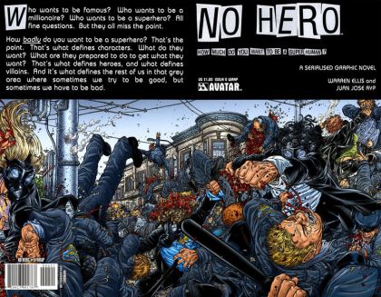 No Hero #0B Wraparound Cover