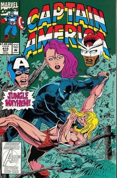 Captain America, Vol. 1 #415A Direct Edition