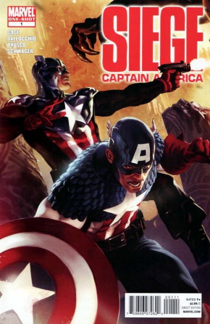 Siege: Captain America #1A Marko Djurdjevic Regular Cover