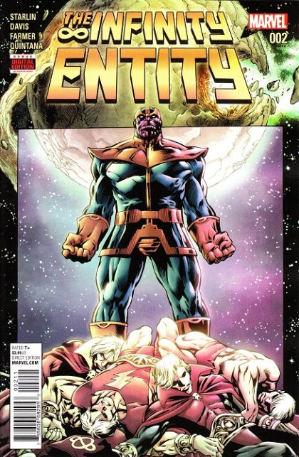 The Infinity Entity #2A Alan Davis Regular Cover