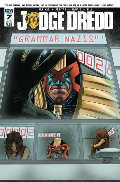 Judge Dredd, Vol. 5 #7B Subscription Cover