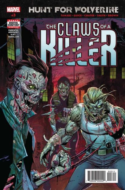 Hunt For Wolverine: The Claws of a Killer #3A Regular Giuseppe Camuncoli Cover