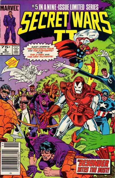 Secret Wars II #5B Newsstand Edition