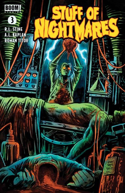 Stuff of Nightmares #3A Regular Francesco Francavilla Cover