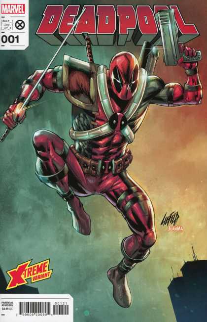 Deadpool, Vol. 8 #1B Rob Liefeld X-Treme Marvel Variant