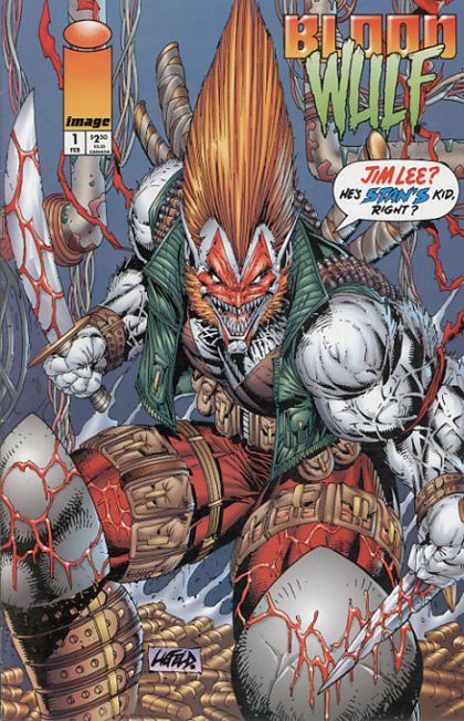 Bloodwulf #1C Jim Lee / Stan Lee cover