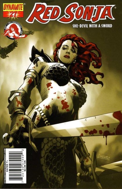 Red Sonja, Vol. 1 (Dynamite Entertainment) #27D Dan Panosian Cover