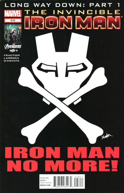 Invincible Iron Man, Vol. 1 #516 Salvador Larroca Cover