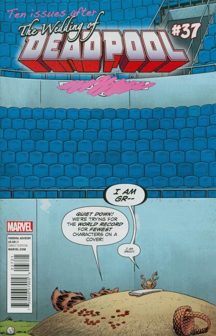 Deadpool, Vol. 4 #37B Rocket & Groot Variant