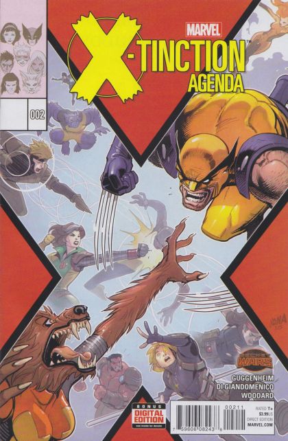 X-Tinction Agenda #2A Regular David Nakayama Cover