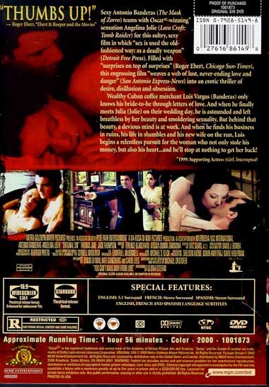 Original Sin (2001) - DVD