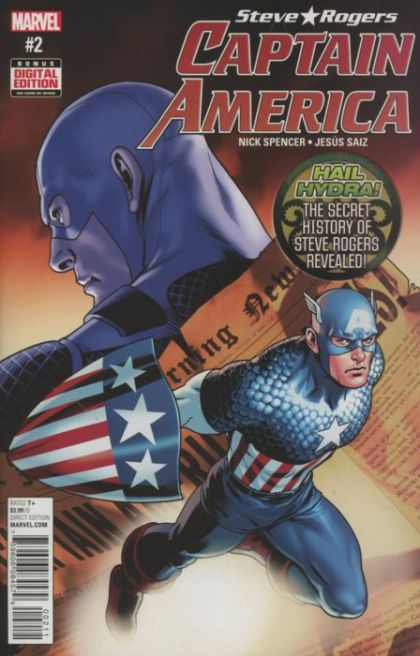 Captain America: Steve Rogers #2A Jesus Saiz Regular