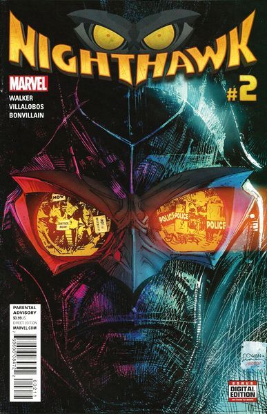 Nighthawk, Vol. 2 #2A Denys Cowan & Bill Sienkiewicz Regular