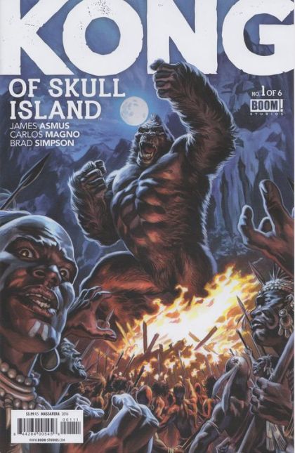 Kong of Skull Island #1A Regular Felipe Massafera Cover