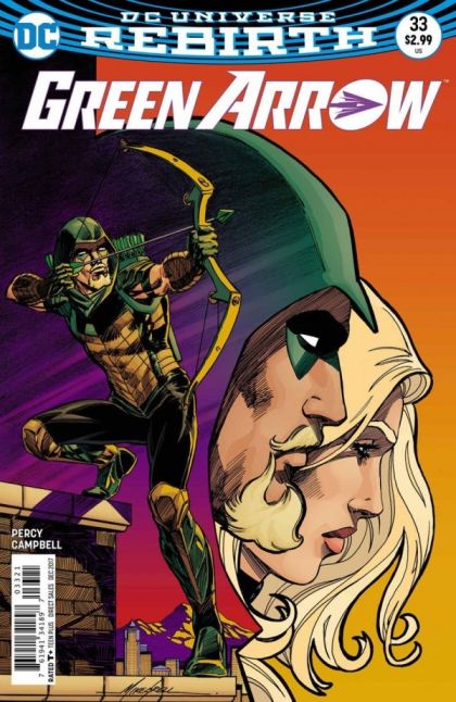 Green Arrow, Vol. 6 #33B Variant Mike Grell Cover