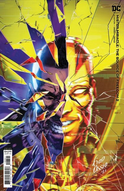 Mister Miracle: The Source of Freedom #2B Variant Fico Ossio Card Stock Cover