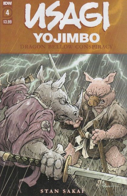 Usagi Yojimbo: Dragon Bellow Conspiracy #4