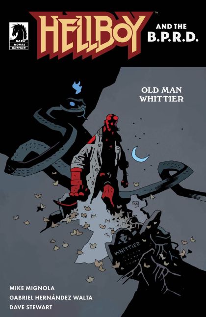 Hellboy and the B.P.R.D.: Old Man Whittier #1B Mike Mignola Cover